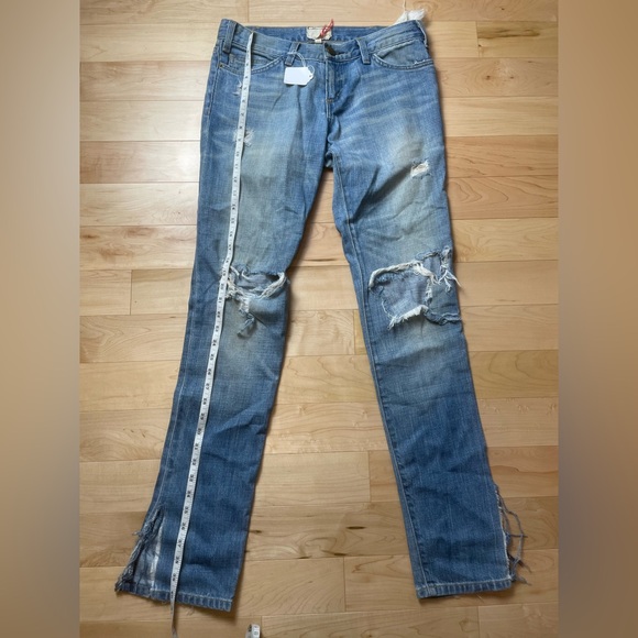 Current/Elliot ripped jeans, blue, size 27 - Picture 6 of 6